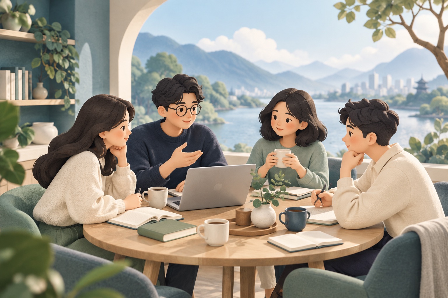 用 ChatGPT 整理会议待办主题插画